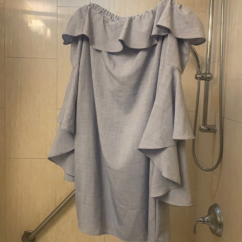WAYF OFF SHOULDER DRESS